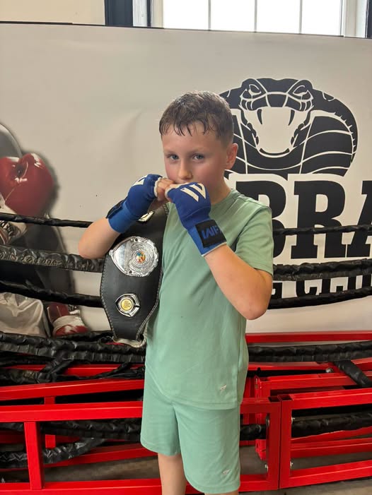Well done to Leo who is this weeks Champ of the Week🥊