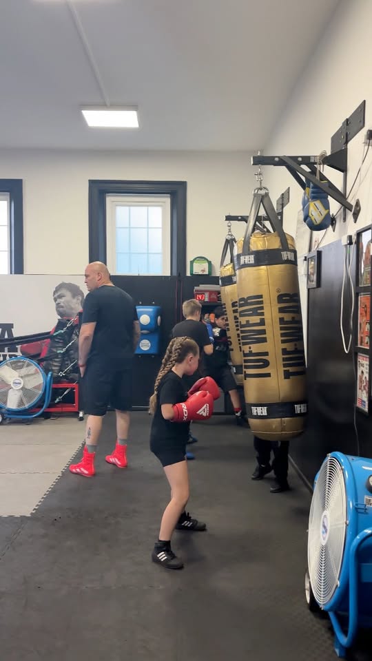 Small hands, big heart, unstoppable spirit. 🥊✨